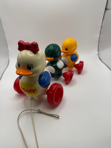 Tomy quack along ducks vintage - tomy,