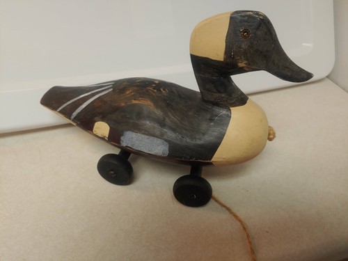 Pull along duck - along,